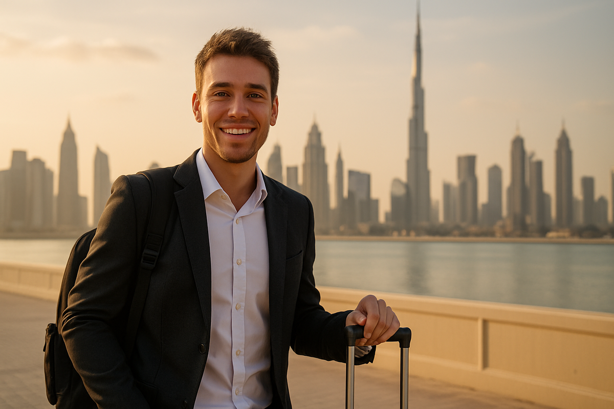 An aspiring real estate agent arrived in Dubai looking forward to becoming an agent and making money