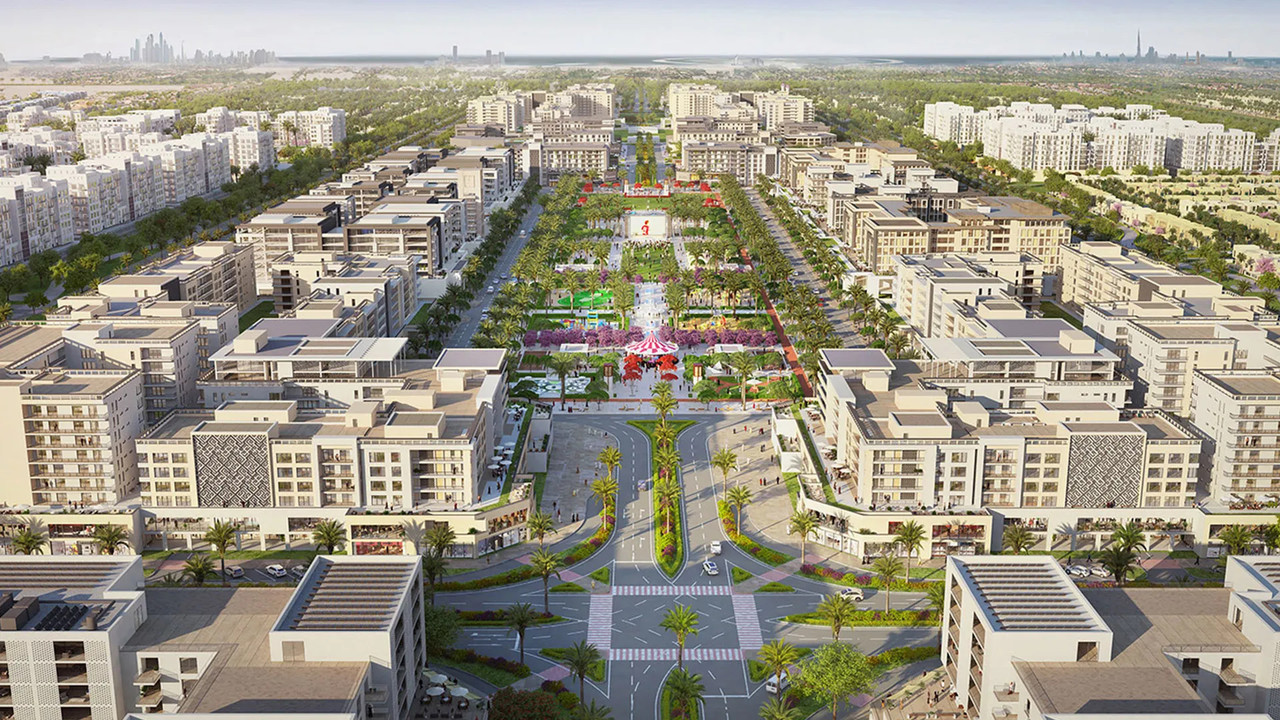 Dubai South aerial view