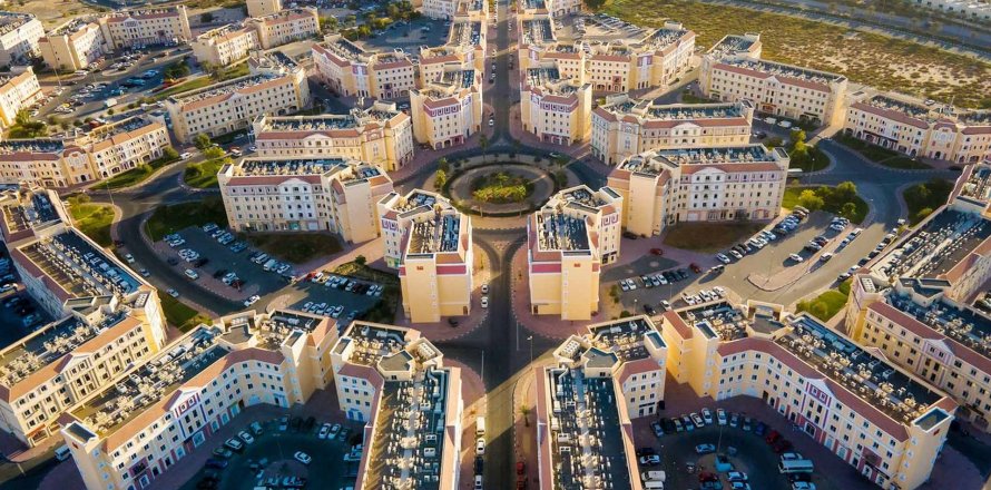 International City aerial view
